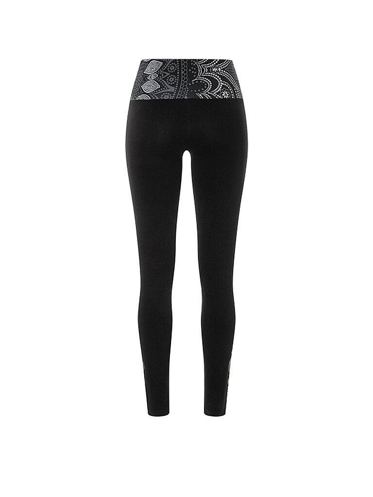 SPIRIT OF OM Damen Yogatight Maui Madhya schwarz | M